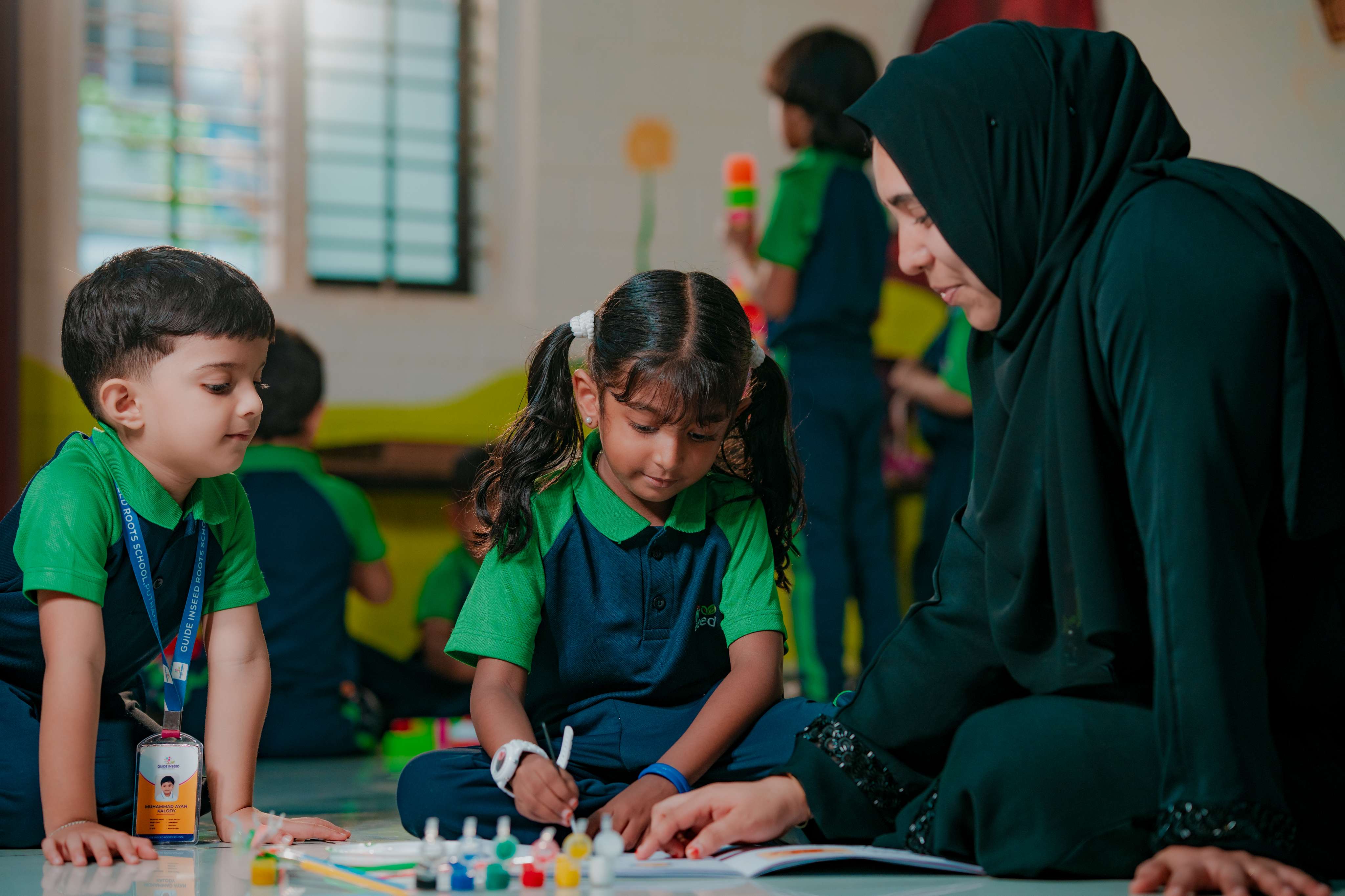 Teacher-guided interactive classroom exploration